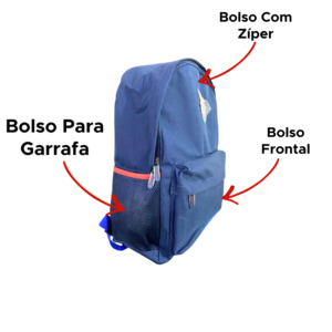 Mochila Esportiva Do Barcelona B01 Adulto Para Escola Viagens Passeios