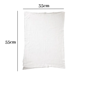 Kit 10 Panos De Chão Saco Alvejado 100% Algodão 35x55cm