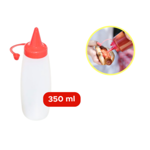 Bisnaga Para Lanche 350ml Und Para Lanchonete Restaurante